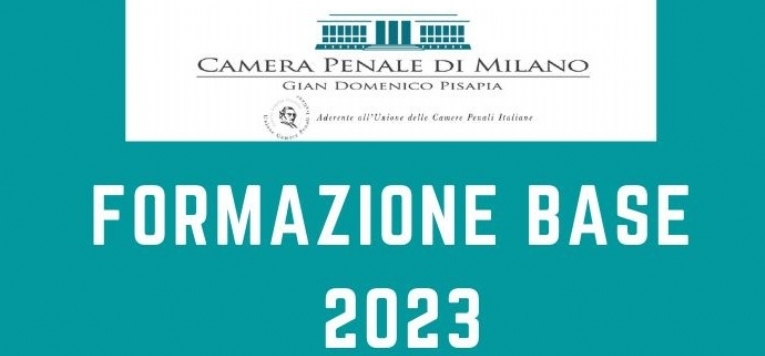 EVENTO DELLA FORMAZIONE PERMANENTE 2023 DELLA CAMERA PENALE DI MILANO